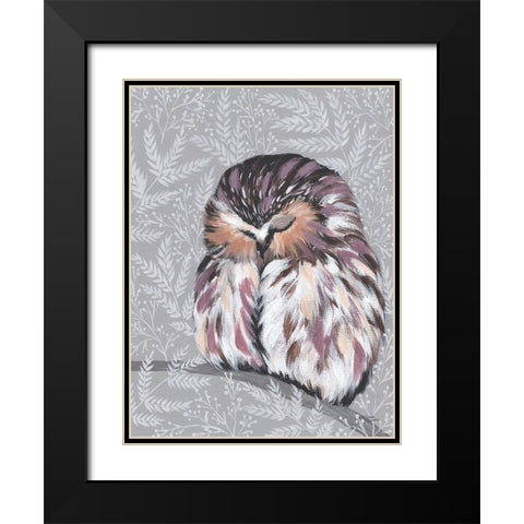 Sweet Dreams Black Modern Wood Framed Art Print with Double Matting by Norman, Michele