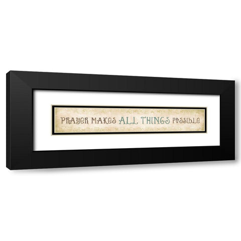 All Things Black Modern Wood Framed Art Print with Double Matting by Mollie B.