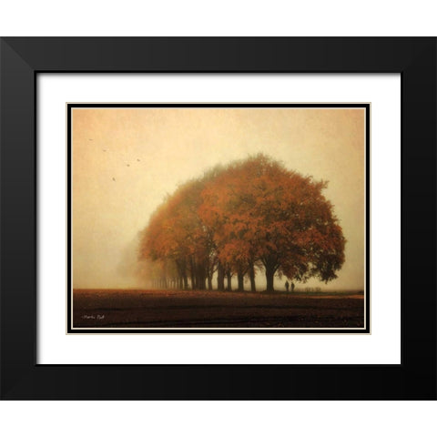 Not All Those Who Wander Are Lost Black Modern Wood Framed Art Print with Double Matting by Podt, Martin