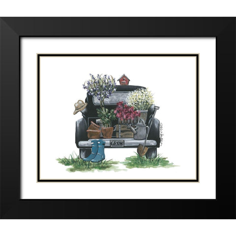 Feed Your Soul Black Modern Wood Framed Art Print with Double Matting by Norkus, Julie