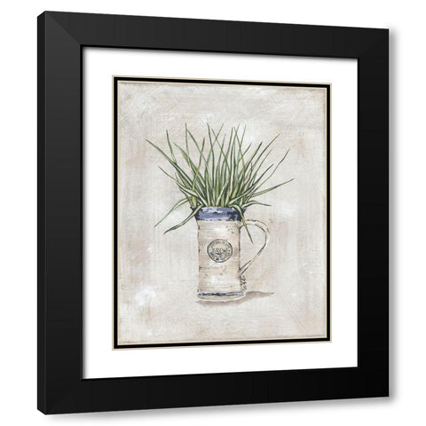 Mug Plant Black Modern Wood Framed Art Print with Double Matting by Norkus, Julie
