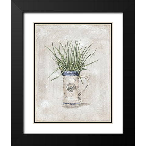 Mug Plant Black Modern Wood Framed Art Print with Double Matting by Norkus, Julie