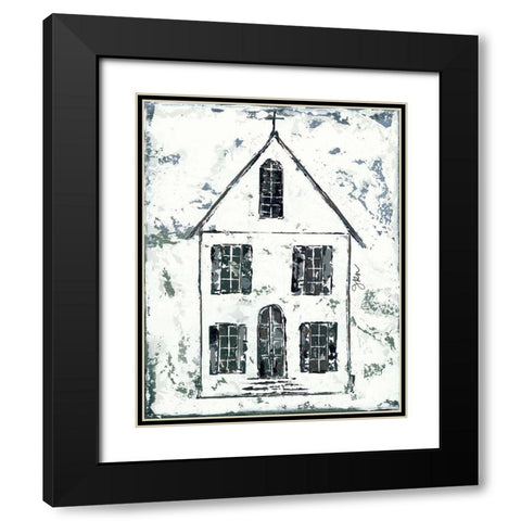 Shelter Series III Black Modern Wood Framed Art Print with Double Matting by Norkus, Julie