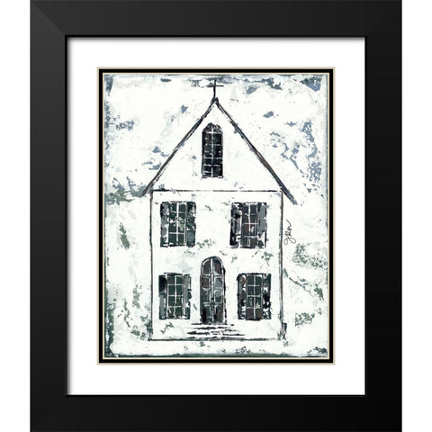 Shelter Series III Black Modern Wood Framed Art Print with Double Matting by Norkus, Julie