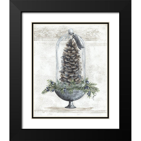 Sugar Cone Under Glass Black Modern Wood Framed Art Print with Double Matting by Norkus, Julie