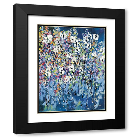 Better Together II Black Modern Wood Framed Art Print with Double Matting by Ebert, Roey