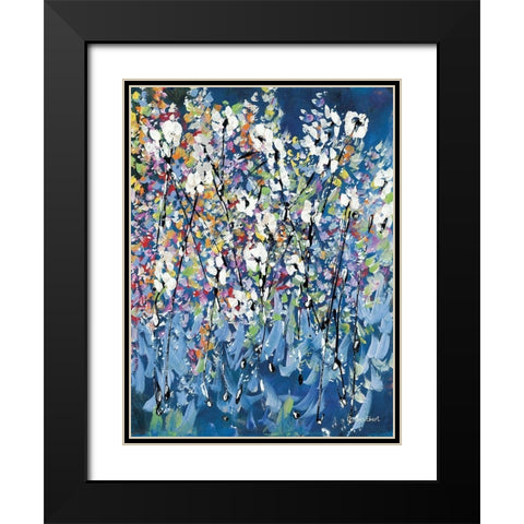 Better Together II Black Modern Wood Framed Art Print with Double Matting by Ebert, Roey