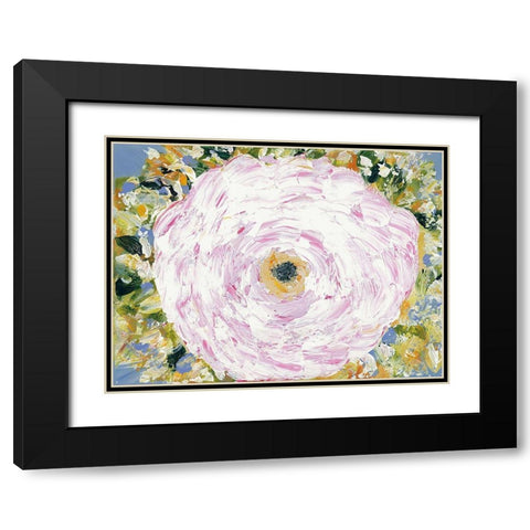 Be Bold Black Modern Wood Framed Art Print with Double Matting by Ebert, Roey