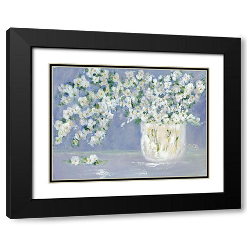Beauty Overflows II Black Modern Wood Framed Art Print with Double Matting by Ebert, Roey
