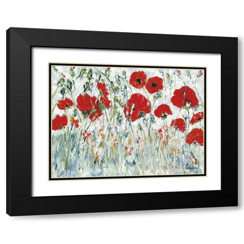 Renewal Black Modern Wood Framed Art Print with Double Matting by Ebert, Roey
