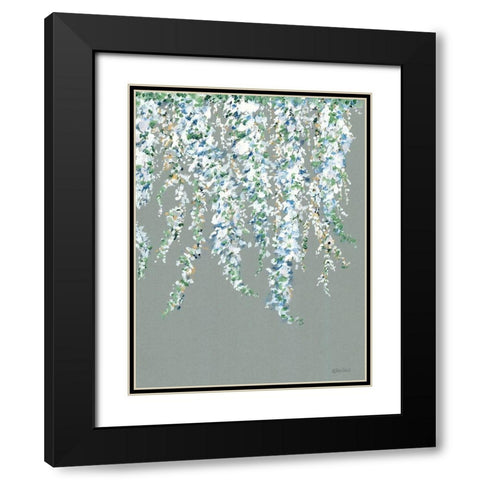 Wisteria in Bloom    Black Modern Wood Framed Art Print with Double Matting by Ebert, Roey
