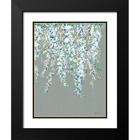 Wisteria in Bloom    Black Modern Wood Framed Art Print with Double Matting by Ebert, Roey