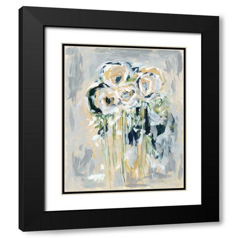 Touch of Elegance Black Modern Wood Framed Art Print with Double Matting by Ebert, Roey