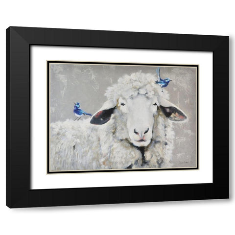 Days Like These Black Modern Wood Framed Art Print with Double Matting by Redman, Suzi