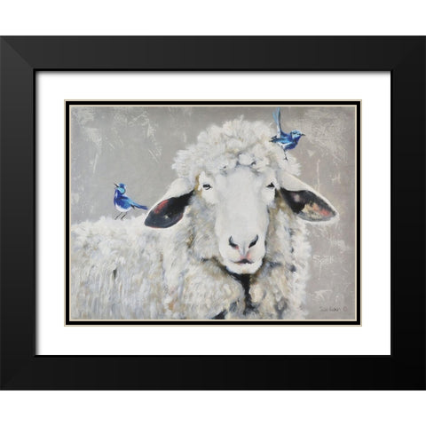 Days Like These Black Modern Wood Framed Art Print with Double Matting by Redman, Suzi