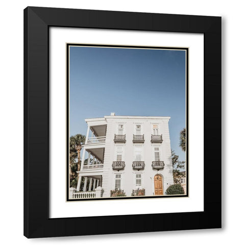 Good Morning Beautiful Black Modern Wood Framed Art Print with Double Matting by Rigsby, Jennifer