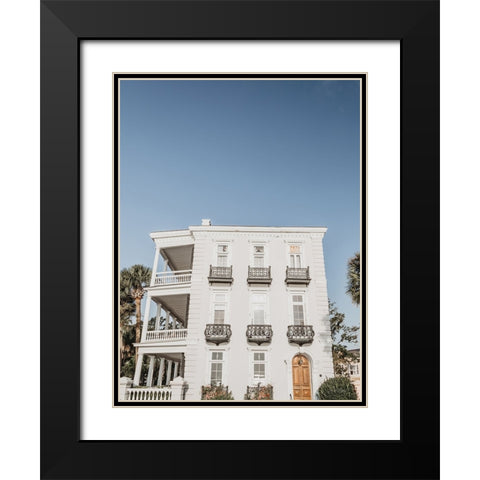 Good Morning Beautiful Black Modern Wood Framed Art Print with Double Matting by Rigsby, Jennifer