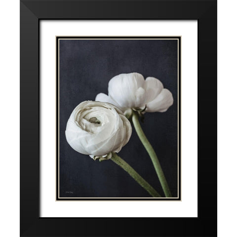 Refined Beauty I Black Modern Wood Framed Art Print with Double Matting by Rigsby, Jennifer