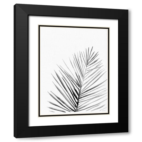 Organic Botanical I   Black Modern Wood Framed Art Print with Double Matting by Nieman, Rachel