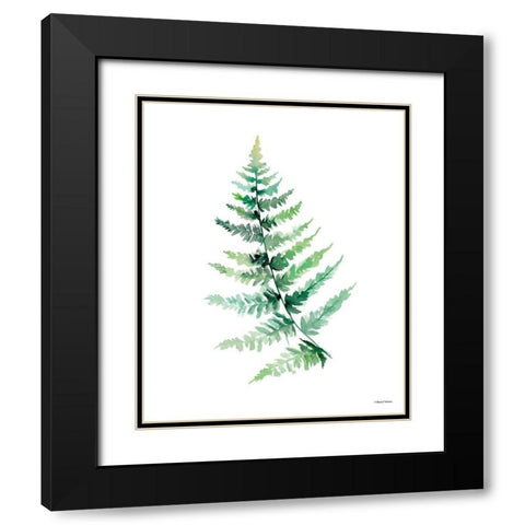 Watercolor Botanical III Black Modern Wood Framed Art Print with Double Matting by Nieman, Rachel