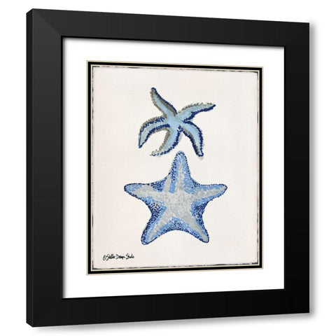 From the Sea 2 Black Modern Wood Framed Art Print with Double Matting by Stellar Design Studio