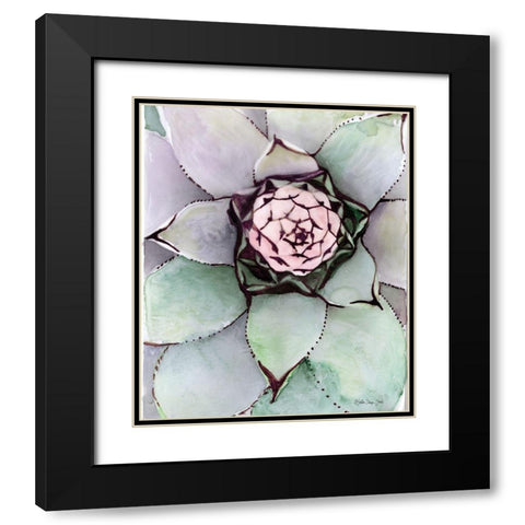 Southwest Gallery 2 Black Modern Wood Framed Art Print with Double Matting by Stellar Design Studio