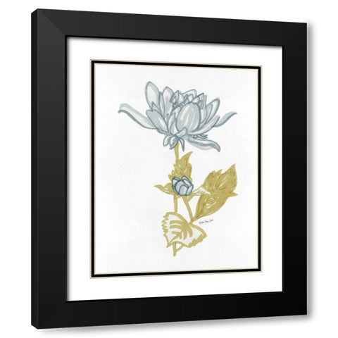 Country Side Bloom 4   Black Modern Wood Framed Art Print with Double Matting by Stellar Design Studio