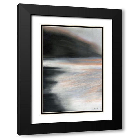 Pacific Tide 1   Black Modern Wood Framed Art Print with Double Matting by Stellar Design Studio