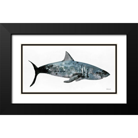 Apex Predator   Black Modern Wood Framed Art Print with Double Matting by Stellar Design Studio