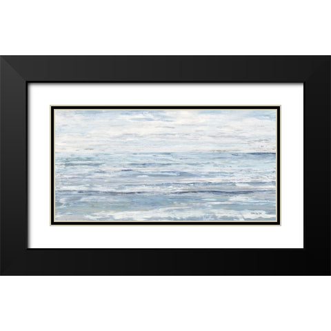 California Dreaming Black Modern Wood Framed Art Print with Double Matting by Stellar Design Studio