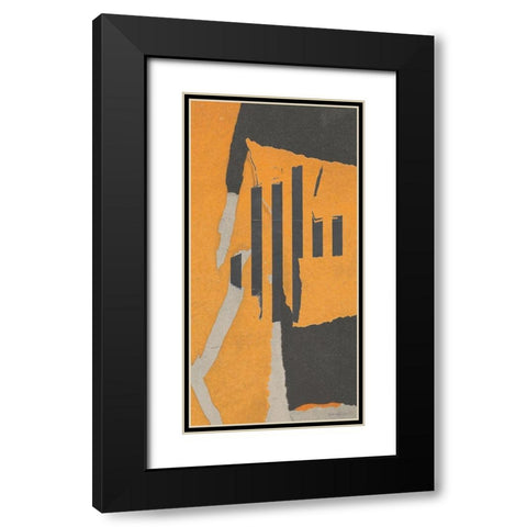 Intellectual Montage 2    Black Modern Wood Framed Art Print with Double Matting by Stellar Design Studio