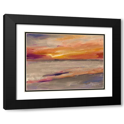 Western Sky Black Modern Wood Framed Art Print with Double Matting by Owen-Cullimore, Tracey