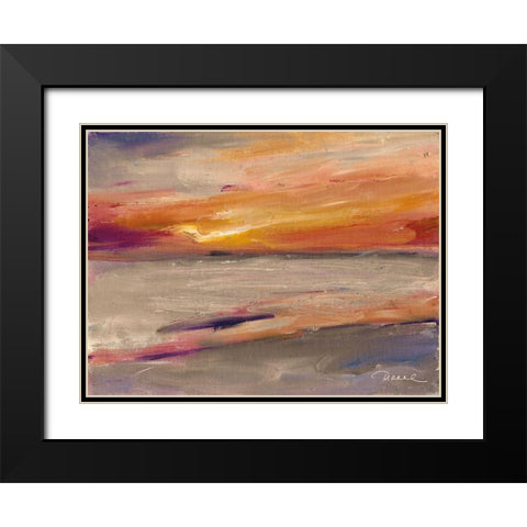 Western Sky Black Modern Wood Framed Art Print with Double Matting by Owen-Cullimore, Tracey