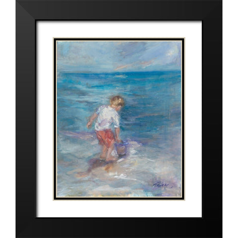 Sea Fun Black Modern Wood Framed Art Print with Double Matting by Owen-Cullimore, Tracy