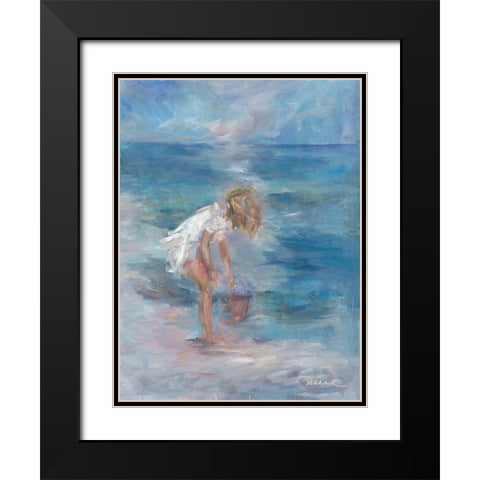 Sea Treasures Black Modern Wood Framed Art Print with Double Matting by Owen-Cullimore, Tracey