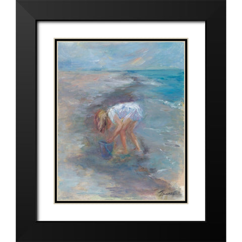 Treasure Hunting Black Modern Wood Framed Art Print with Double Matting by Owen-Cullimore, Tracy