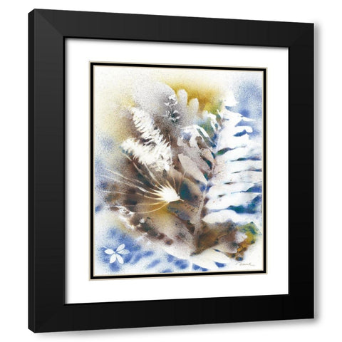 Its a Breeze Black Modern Wood Framed Art Print with Double Matting by Owen-Cullimore, Tracy