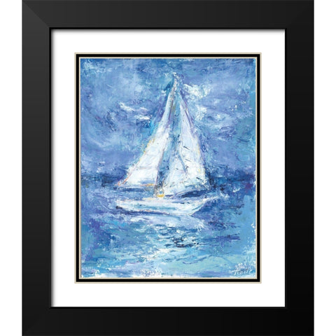 Perfect Sailing Day Black Modern Wood Framed Art Print with Double Matting by Owen-Cullimore, Tracy