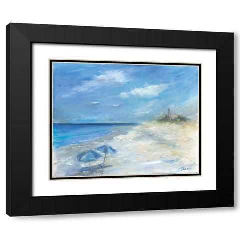 Sunday Fun Day Black Modern Wood Framed Art Print with Double Matting by Owen-Cullimore, Tracy