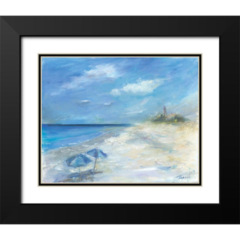 Sunday Fun Day Black Modern Wood Framed Art Print with Double Matting by Owen-Cullimore, Tracy