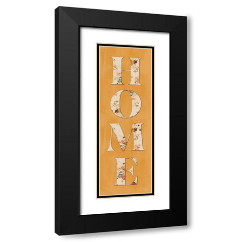 Home Black Modern Wood Framed Art Print with Double Matting by Yass Naffas Designs