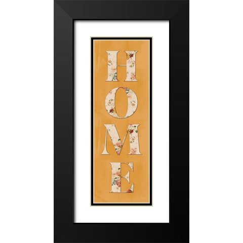 Home Black Modern Wood Framed Art Print with Double Matting by Yass Naffas Designs