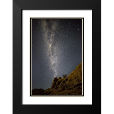 South Richtersveld NP Milky Way at night Black Modern Wood Framed Art Print with Double Matting by Young, Bill