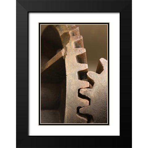 Antarctica, Grytviken Abandoned whaling machine Black Modern Wood Framed Art Print with Double Matting by Grall, Don