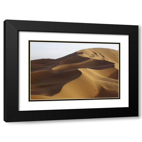 China, Badain Jaran Desert landscape Black Modern Wood Framed Art Print with Double Matting by Anon, Ellen