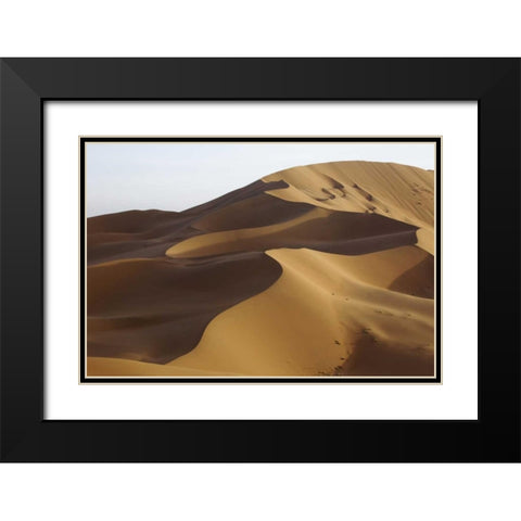 China, Badain Jaran Desert landscape Black Modern Wood Framed Art Print with Double Matting by Anon, Ellen