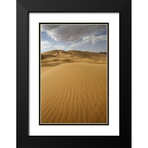 China, Badain Jaran Desert landscape Black Modern Wood Framed Art Print with Double Matting by Anon, Ellen