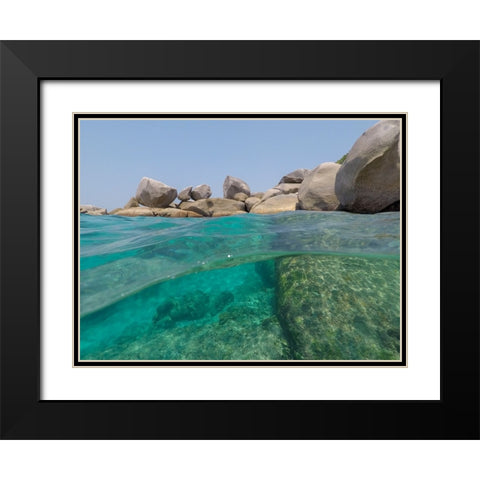 Ko Miang-Similan Islands-Thailand Black Modern Wood Framed Art Print with Double Matting by Pitamitz, Sergio