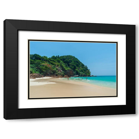 Ko Kradan-Talay Trang archipelago-Thailand Black Modern Wood Framed Art Print with Double Matting by Pitamitz, Sergio