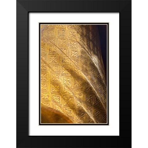 Thailand-Chonburi Province-Khao Sam Muk Shrine Statue of the Goddess Sam Muk  Black Modern Wood Framed Art Print with Double Matting by Haseltine, Tom